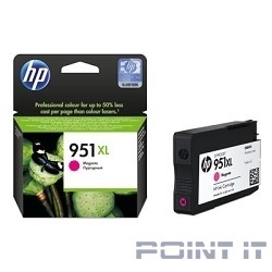 HP CN047AE Картридж №951XL, Magenta {OfficeJet Pro 8100/8600, Magenta}