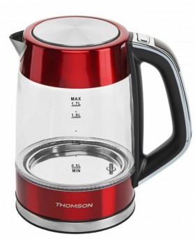 Чайник GLASS K20ES-2001 1.7L RED THOMSON