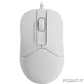 Мышь A4Tech Fstyler FM12 WHITE белый оптическая (1200dpi) USB (3but)