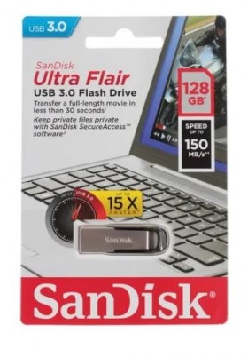 Флэш-накопитель USB3 128GB SDCZ73-128G-G46B SANDISK