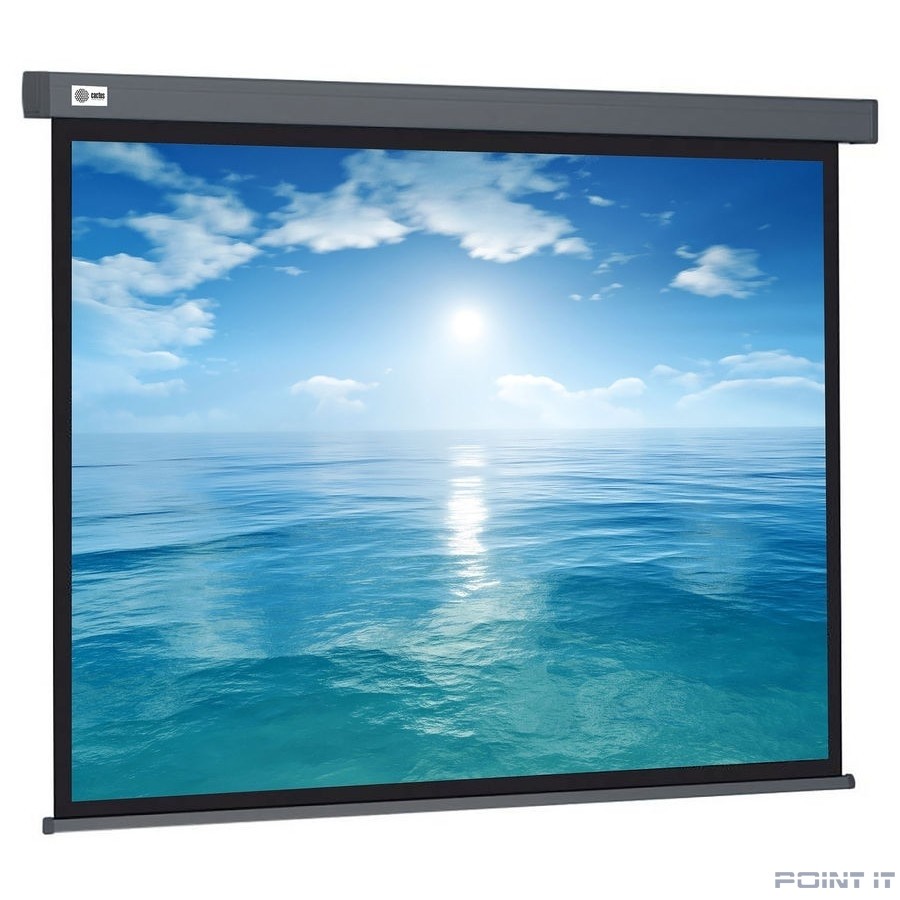Экран Cactus Wallscreen CS-PSW-104X186-SG, 186х104.6 см, 16:9, настенно-потолочный серый