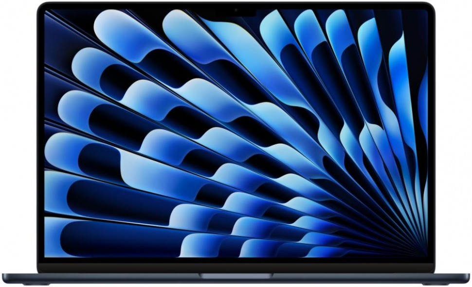 Ноутбук APPLE MacBook Air MacBook Air 15" 15" 2880x1864/RAM 8Гб/SSD 256Гб встроенная/ENG|RUS/macOS Midnight Black 1.51 кг MQKW3RU/A