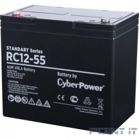 CyberPower Аккумуляторная батарея RC 12-55 12V/55Ah
