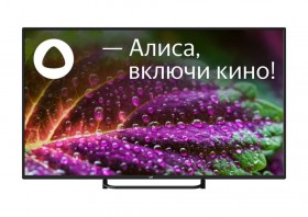 Телевизор LCD 55&quot; YANDEX 4K 55U550T LEFF