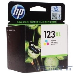 HP F6V18AE Картридж №123XL, Colour (Цветной) {DeskJet 2130 (330стр.)}
