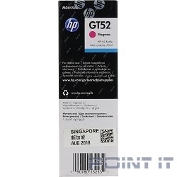 HP M0H55AE Чернила  GT52 Пурпурный {GT5810/5820 (8000 стр) (70 мл)}