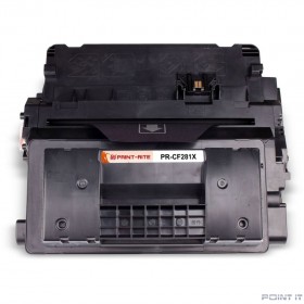 Картридж лазерный Print-Rite TFHA1IBPU1J PR-CF281X CF281X черный (25000стр.) для HP LJ Ent M630/M605