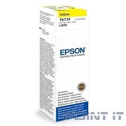 EPSON C13T67344A  Чернила для L800 (yellow) 70 мл (cons ink)