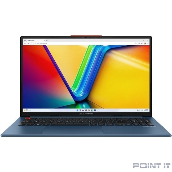 Ноутбук ASUS VivoBook S 15 K5504VA-MA086W [90NB0ZK1-M003Y0] Solar Blue 15.6" {OLED i5 13500H/16384Mb/512PCISSDGb/Iris Xe/Win11Home}