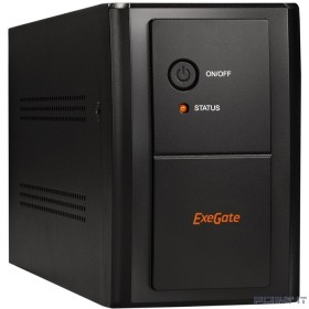 Exegate EP285513RUS ИБП ExeGate SpecialPro UNB-2000.LED.AVR.C13.RJ.USB &lt;2000VA/1200W, LED, AVR, 6*IEC-C13, RJ45/11, USB, Black&gt;