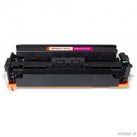 Картридж лазерный Print-Rite TFHAXJMPU1J PR-CF413X CF413X пурпурный (5000стр.) для HP LJ M452DW/DN/N