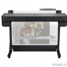 HP DesignJet T630 Printer (5HB11A#B19) {36&quot;,4color,2400x1200dpi,1Gb, 30spp(A1),USB/GigEth/Wi-Fi,stand,media bin,rollfeed,sheetfeed,tray50(A3/A4)}