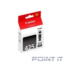 Canon PGI-425Bk PGBK 4532B001 Картридж для Pixma IP4840/MG5140/MG5240/MG6140/MG8140, Черный, 344стр.