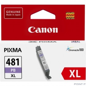 Canon CLI-481XL PB 2048C001 Картридж для PIXMA TS6140/TS8140TS/TS9140/TR7540/TR8540,  фото голубой