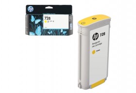 Картридж 728 для HP DJ T730/T830, 130ml (O) Yellow F9J65A