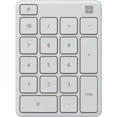 Клавиатура Microsoft Bluetooth Compact Numpad Glacier (23O-00022)