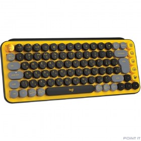920-010716 Logitech Клавиатура беспроводная POP KEYS, Blast Yellow 