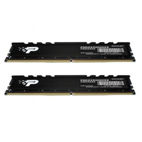 Модуль памяти PATRIOT Signature Premium DDR5 Общий объём памяти 16Гб Module capacity 8Гб Количество 2 4800 МГц Радиатор 1.1 В PSP516G4800KH1