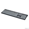 Клавиатура Oklick 480M черный/серый USB slim Multimedia [1067199]