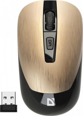 Мышка USB OPTICAL WAVE MM-995 GOLD 52994 DEFENDER