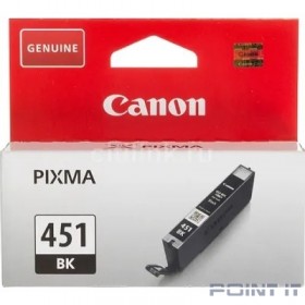 Canon CLI-451Bk 6523B001 Картридж для PIXMA iP7240/MG6340/MG5440, black EMB, 1100стр.