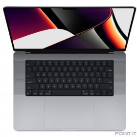 Ноутбук Apple MacBook Pro 16 2021 [MK193LL/A] (КЛАВ.РУС.ГРАВ.) Space Gray 16.2&quot; Liquid Retina XDR {(3456x2234) M1 Pro 10С CPU 16С GPU/16GB/1TB SSD} (A2485 США)
