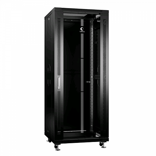 Шкаф монтажный телекоммуникационный 19 напольный для распределительного и серверного оборудования 37U 600x800x1833mm (ШхГхВ