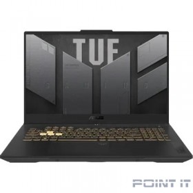 Ноутбук Ноутбук игровой ASUS TUF Gaming F17 FX707ZV4-HX076 90NR0FB5-M004H0, 17.3&quot;,  IPS, Core i7 12700H , 16ГБ , 512ГБ SSD,  NVIDIA   RTX 4060 для ноутбуков - 8 ГБ, без опер