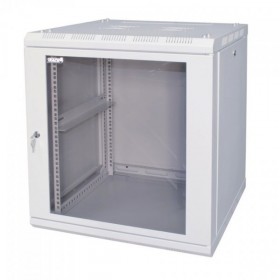 Шкаф настенный 6U серия WM, БЕЗ ДВЕРИ (600х450х368), серый, собранный