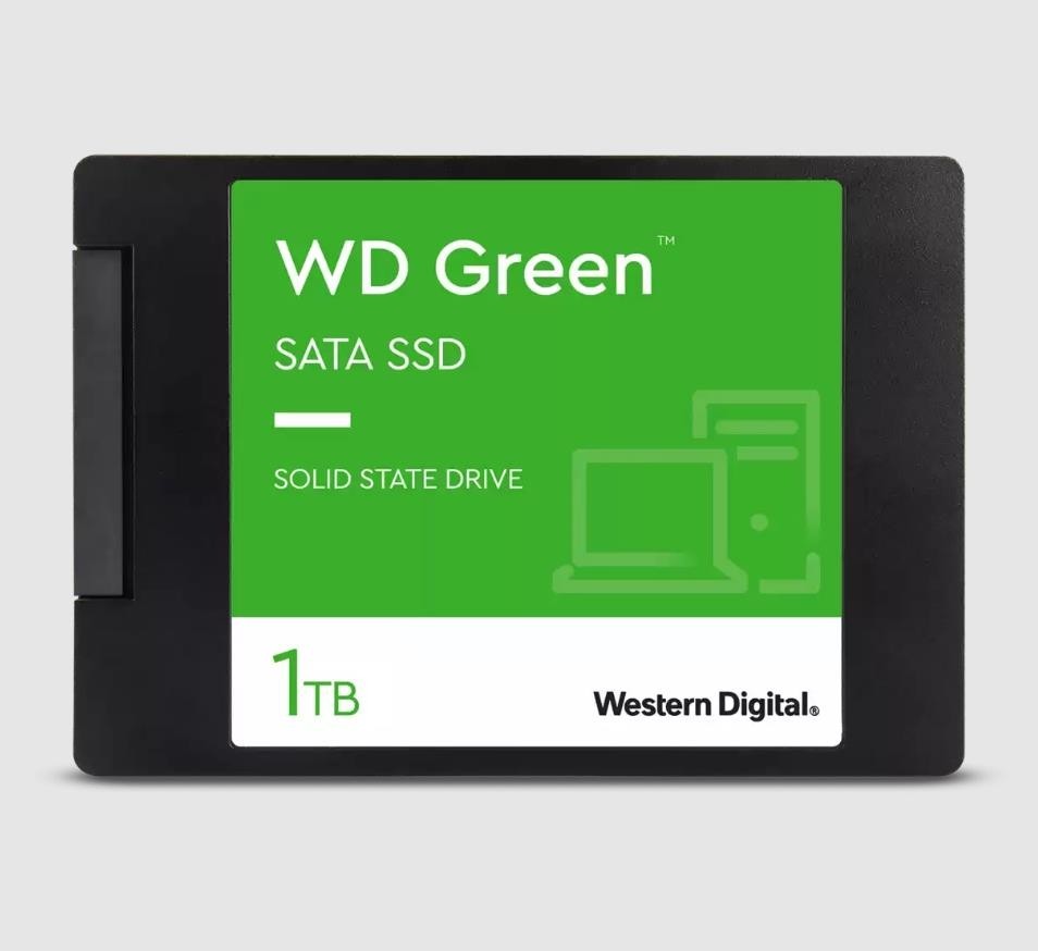 SSD жесткий диск SATA2.5" 1TB SLC GREEN WDS100T3G0A WDC