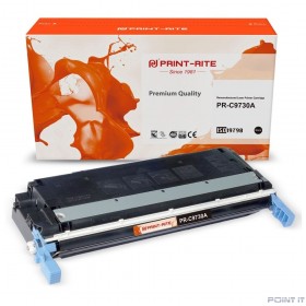 Картридж лазерный Print-Rite TRH214BPU1J PR-C9730A C9730A черный (13000стр.) для HP CLJ 5500/5550