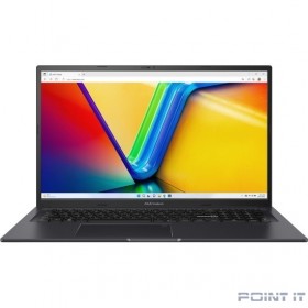 Ноутбук ASUS VivoBook 17X K3704VA-AU100W [90NB1091-M00400] Indie Black 17.3&quot; {FHD i5 13500H/8192Mb/512PCISSDGb/UHD Graphics/Win11Home}