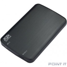 AgeStar 3UB2A12-6G (BLACK) USB 3.0 Внешний корпус 2.5&quot; SATA, алюминий, черный, безвин. констр.