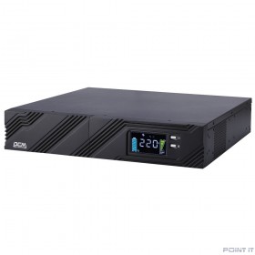 UPS Powercom SMART KING PRO+, SPR-2000 LCD { Line-Interactive, 2000VA / 1400W, Rack/Tower, IEC, Serial+USB, SmartSlot}