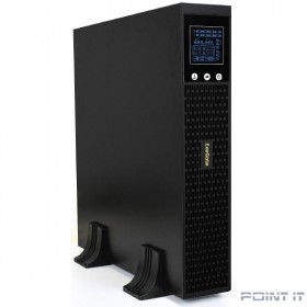 Exegate EX293054RUS ИБП Pure Sine Wave ExeGate SinePower UHB-3000.LCD.AVR.1SH.4C13.RJ.USB.2U &lt;3000VA/2400W, LCD, AVR, 1*Schuko+4*C13, RJ45/11, USB, Rackmount 2U/Tower, металлический корпус, Black&gt;