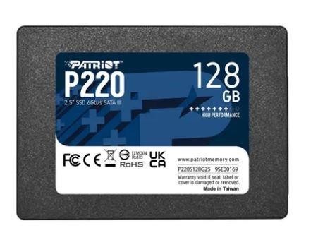 SSD жесткий диск SATA2.5 " 128GB P220 P220S128G25 PATRIOT
