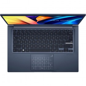 Ноутбук ASUS VivoBook Series X1402ZA-EB651 14&quot; 1920x1080/Intel Core i5-1235U/RAM 8Гб/SSD 512Гб/Intel Iris Xᵉ Graphics/ENG|RUS/без ОС темно-синий 1.5 кг 90NB0WP2-M00T90